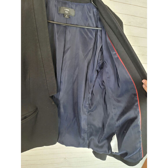 J.CREW 365 OPEN FRONT LINED BLAZER JACKET, SZ 8 - Picture 6 of 14